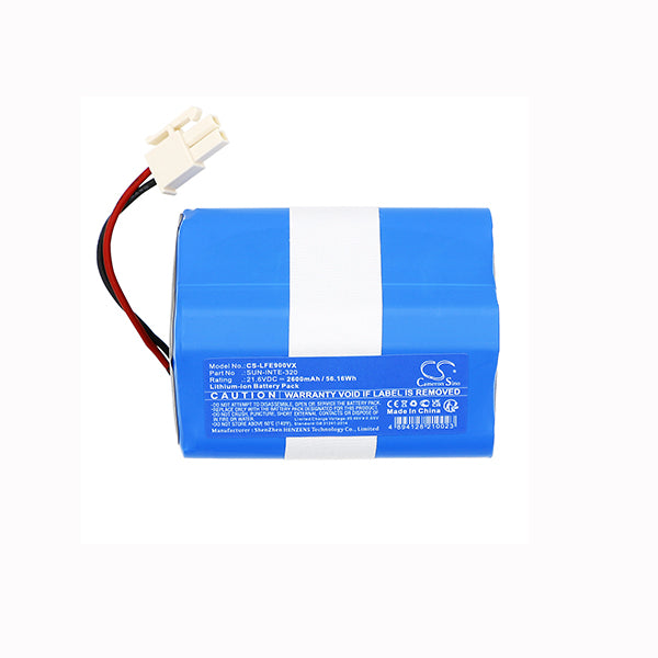 Cameron Sino Cs Lfe900Vx 2600Mah Battery For Ilife V9E Vacuum