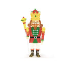 Pre Lit Outdoor Christmas Lightened Nutcracker King Decoration