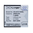 Cameron Sino Cs Acc100Sl 2000Mah Battery For Acer Liquid C1 Mobile
