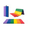 180 Cm X 120 Cm X 4 Cm Gymnastics Mat With Hook And Loop Fasteners