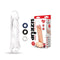 Size Up 1 Inch See Thru Penis Extender With Loop Extension Sleeve