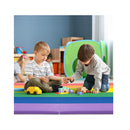180 Cm X 120 Cm X 4 Cm Gymnastics Mat With Hook And Loop Fasteners