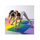 180 Cm X 120 Cm X 4 Cm Gymnastics Mat With Hook And Loop Fasteners