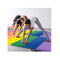 180 Cm X 120 Cm X 4 Cm Gymnastics Mat With Hook And Loop Fasteners