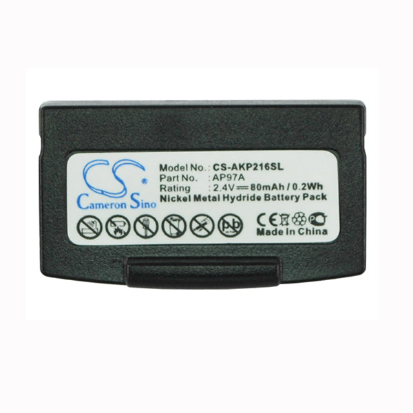 Cameron Sino Cs Akp216Sl 80Mah Battery For Humantechnik Lpu 1 Headset