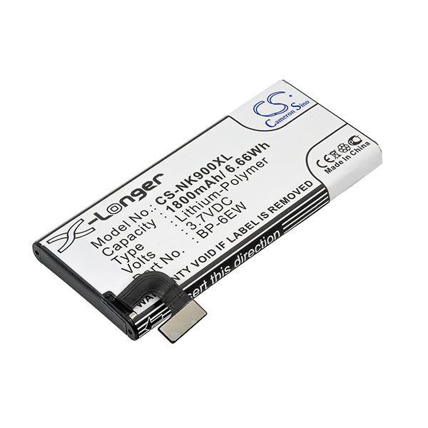 Cameron Sino Cs Nk900Xl 1800Mah Battery For Nokia Lumia 900 Mobile