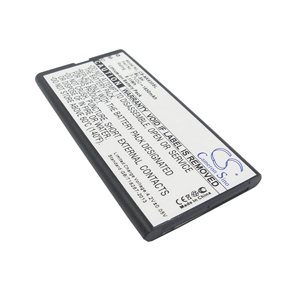 Cameron Sino Cs Nk630Sl 1650Mah Battery For Microsoft Lumia 630 Phone