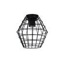 Maci Wire Retro Industrial Diy Shade Black