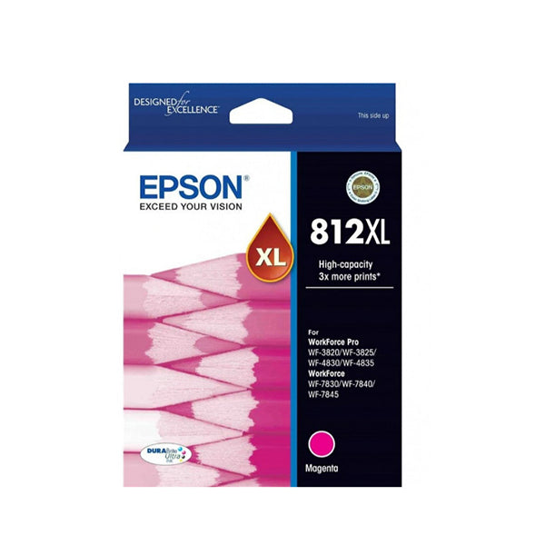 812Xl High Capacity Capacity Durabrite Ultra Magenta Ink Cartridge