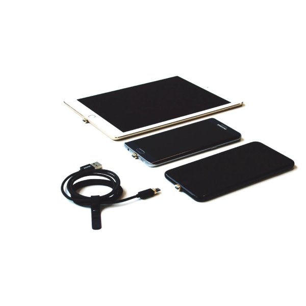 5 X 1M Magnetic Fast Charger Cable Braided Usb Cable