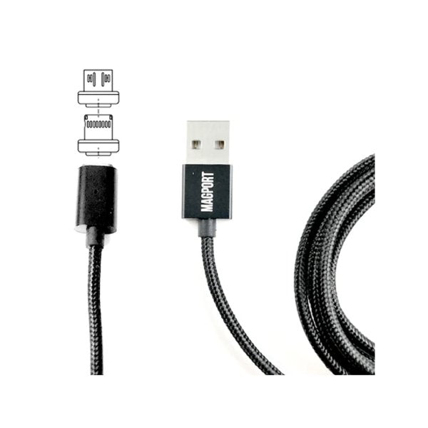 5 X 1M Magnetic Fast Charger Cable Braided Usb Cable