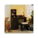 Makeup Vanity Desk With Mirror And Lights