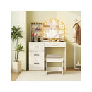 Makeup Vanity Desk With Mirror And Lights