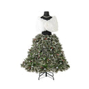150Cm Pre Lit Mannequin Artificial Christmas Tree With 50 Light Balls