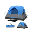 3 Person Outdoor Camping Tent With Removable Floor Mat