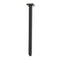 Ceiling Mounted Square Shower Arm 400mm Matte Black