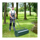 Metal Lawn Roller With U Shaped Handle For Ball Field Park Backyard