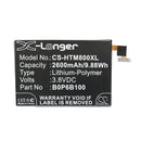 Cameron Sino Cs Htm800Xl 2600Mah Battery For Htc One Max Mobile