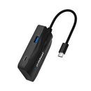 mbeat 4 Port 10Gbps Usb C Gen2 Hub 2 Usb A 2 Usb C Compact Portable
