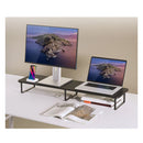 mbeat Activiva Black Dual Monitor Riser 1000×260×122Mm Fit 13 To 32