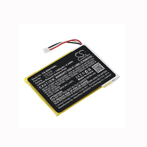 Cameron Sino Cs Sdr750Sl 1200Mah Battery For Sony Mdr Ds7500 Headset