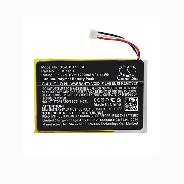 Cameron Sino Cs Sdr750Sl 1200Mah Battery For Sony Mdr Ds7500 Headset