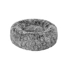 Pet Bed Cat Dog Donut Nest Calming M Charcoal Medium