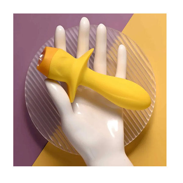 Selopa Mellow Yellow Yellow Usb Rechargeable Vibrating Anal Plug