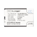 Cameron Sino Cs Mum001Xl 1900Mah Battery For Xiaomi Mi One Plus Phone
