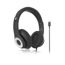 Verbatim Audio Headphone Mic Classic Type C Black