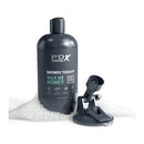 Pdx Plus Shower Therapy Milk Honey Flesh Vagina Stroker With Suction