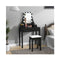 Vanity Set With Lighted Mirror And 10 Led Dimmable Bulbs