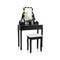 Vanity Set With Lighted Mirror And 10 Led Dimmable Bulbs