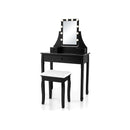 Vanity Set With Lighted Mirror And 10 Led Dimmable Bulbs