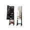 Freestanding Jewelry Cabinet With Full Length Mirror And Lights