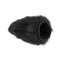 Sportsheets Spiked Sensory Mitt  Black Furry Mitt With Spikes