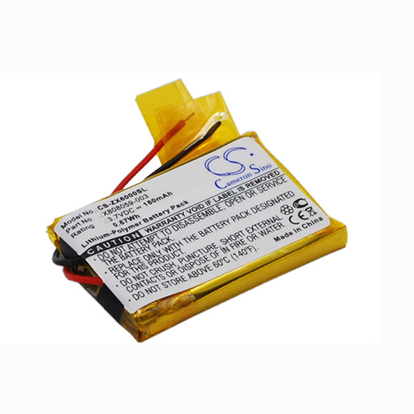 Cameron Sino Cs Zx6000Sl 180Mah Battery For Sennheiser Mm 100 Headset