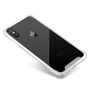 IPHONE X SHOCKPROOF SLIM SOFT BUMPER HARD BACK CASE COVER --CLEAR