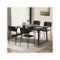 Modern Dining Chairs Set Of 4 With Tilted Backrest