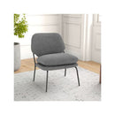 Modern Upholstered Accent Chair With Fabric Covering