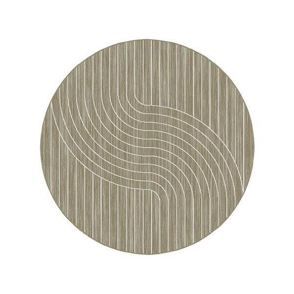 Monet Round Linen Rug – Simply Wholesale