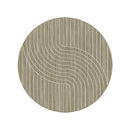Monet Round Linen Rug