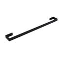 Montangna Stainless Steel Single Towel Rail 750mm Matte Black