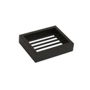 Montangna Stainless Steel Soap Basket Dish Matte Black