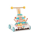 3 Level Height Adjustable Montessori Wooden Baby Walker