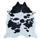 Black And White Moonah Cowhide Rug 155Cmx190Cm