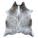 Moonah Salt And Pepper Cowhide Rug 155Cmx190Cm