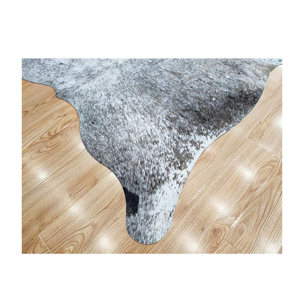 Moonah Salt And Pepper Cowhide Rug 155Cmx190Cm