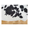 Black And White Moonah Cowhide Rug 155Cmx190Cm