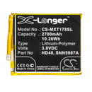 Cameron Sino Cs Mxt178Sl 2700Mah Battery For Motorola Mobile